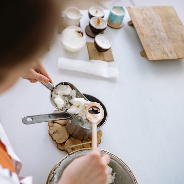 Soy Candle Making